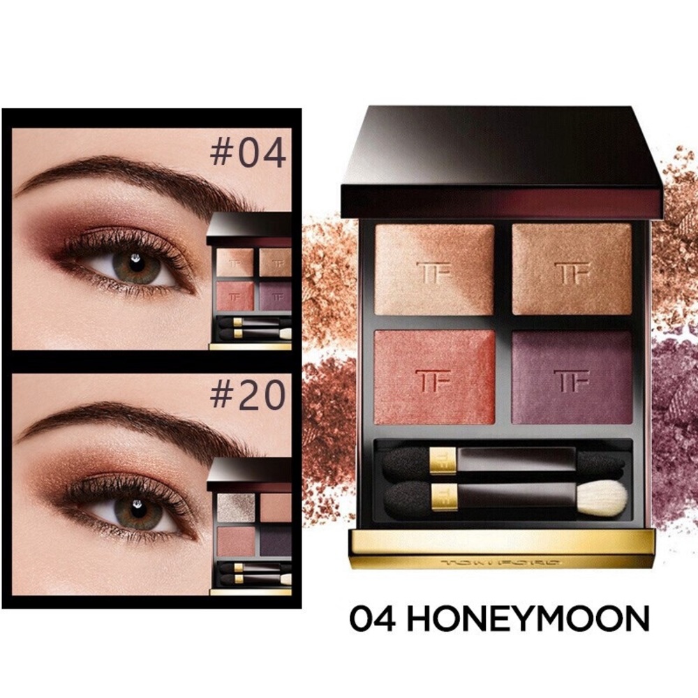 ‼️LAST ONE‼️ TOM FORD “04 Honey Moon” Eye Color Quad Eyeshadow Palette NIB